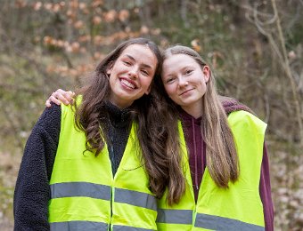 2025 03 26 Trail-Lauf Helfer WM-003 : 2025, Trail-Lauf, Winterwaldlauf